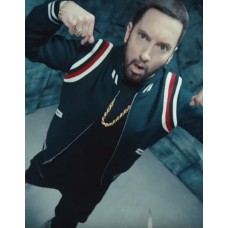 Eminem’s Godzilla Blue Bomber Jacket